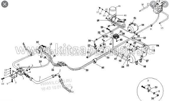 Трубка тормозная Baw Fenix 1065 Евро 2 BP10653590003