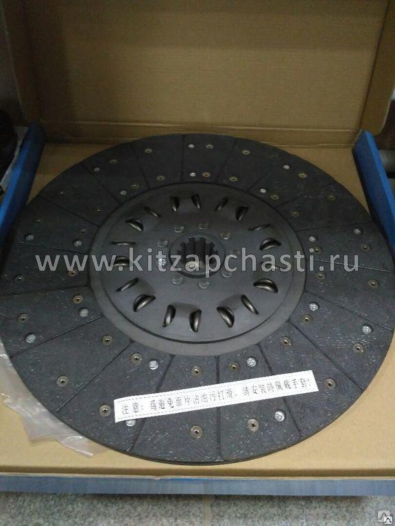 Диск сцепления (D 430, D 45, d 36, 10 шлицов) Shacman F3000 DZ1560160014